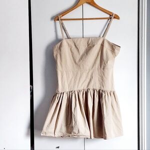 Abercrombie & Fitch Light Tan Dress